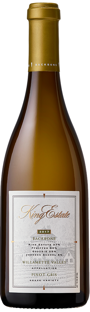 2017 King Estate Backbone Pinot Gris